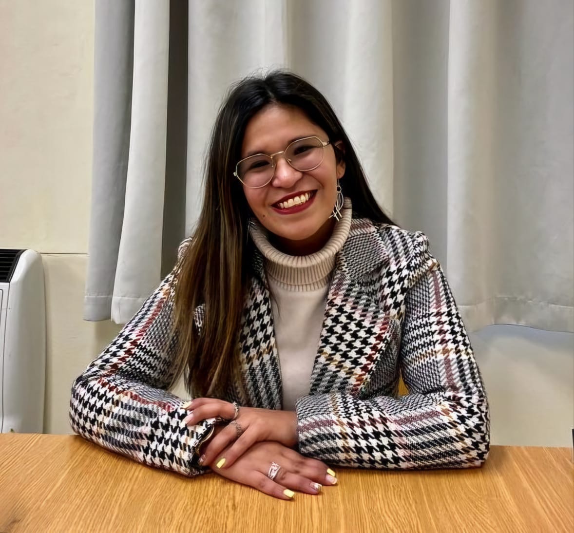 Soledad Arroyo, egresada que, tras haber vivido una experiencia educativa enriquecedora en el área de postgrados de nuestra Universidad